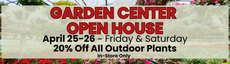 VanderSalm's Garden Center and Greenhouse Open House 2025