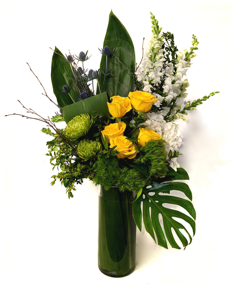 Burdick's Botanical Beauty - Large Stylized Arrangement