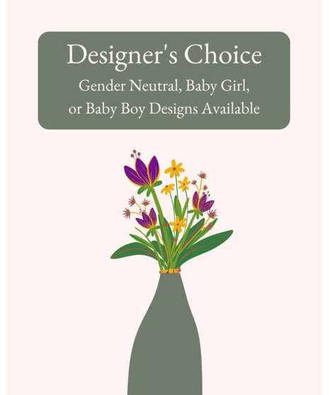 Designer's Choice - New Baby Arrangement