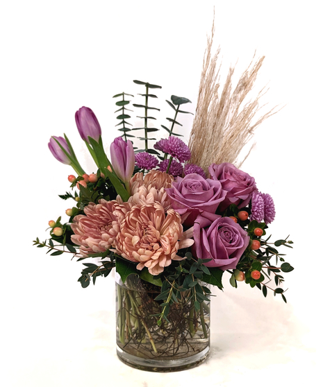 Amethyst Skies - Monochromatic Lavender Flowers
