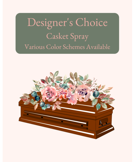 Designer's Choice Casket Spray