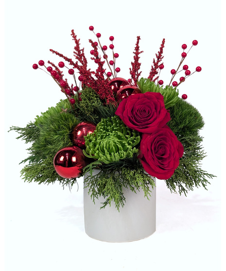 Grinch - Whimsical Holiday Flowers