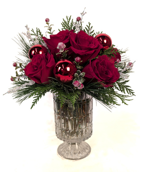Christmas Punch - Festive Red Roses