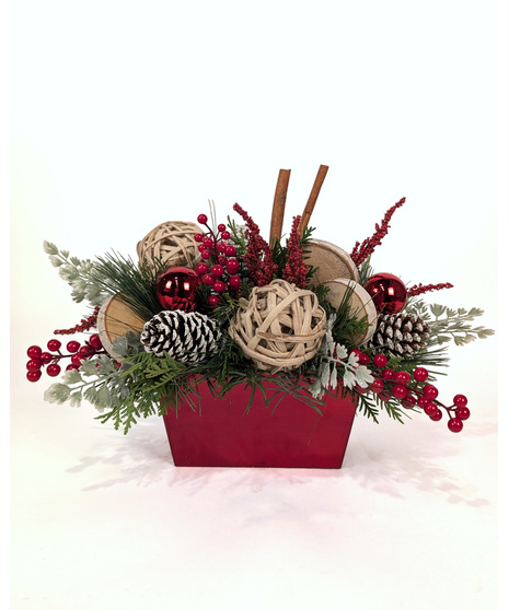 Santa's Workshop - Long Lasting Centerpiece