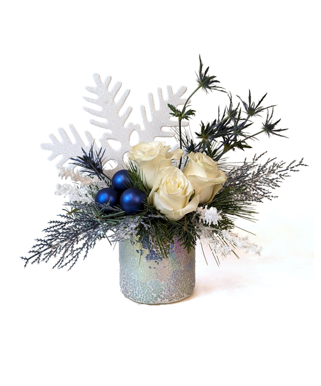 Suzie Snowflake - Whimsical Winter Arrangement