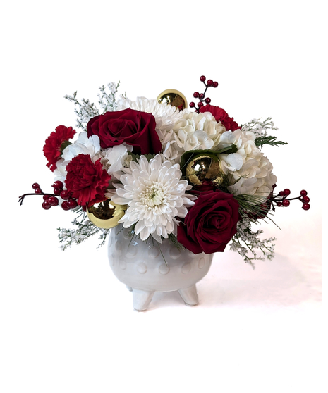Up to Snow Good - Modern & Elegant Holiday Arrangement
